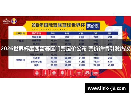 2026世界杯墨西哥赛区门票定价公布 票价详情引发热议 2026世界杯墨西哥赛区门票定价公布 票价详情引发热议